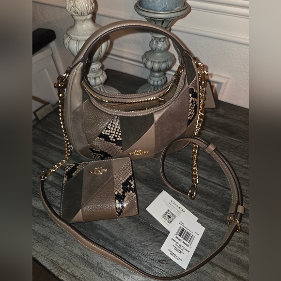 Coach Handbags - Coach Patchwork Handbag and Wallet Set NWT